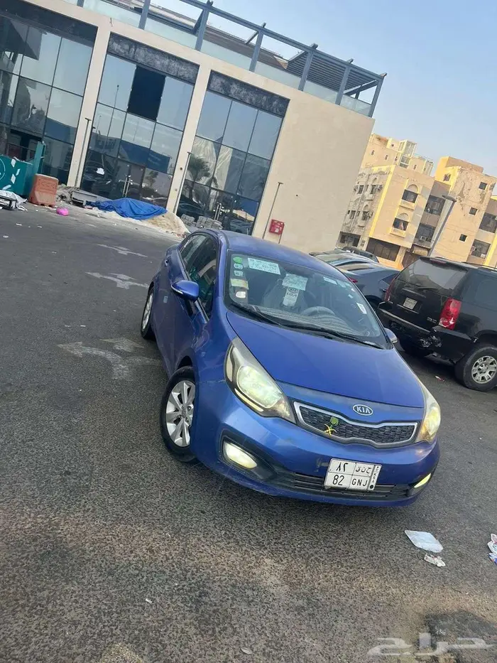 كيا ريو فل بدون فتحه لوحة مميزة 0