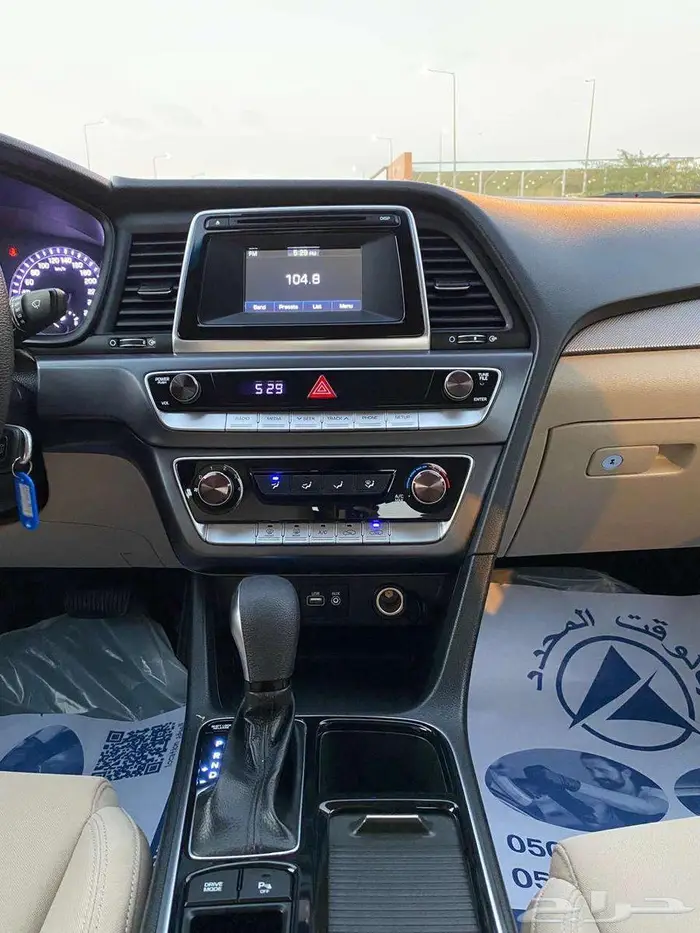 هونداي سوناتا 2019 ستاندر سعودي عداد قليل شبه جديده 9