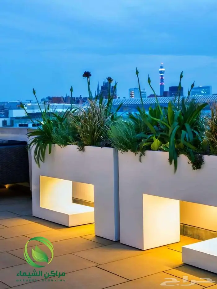 احواض زرع كبيرة الهفوف جاهزة فايبر بسعر المصنع 3