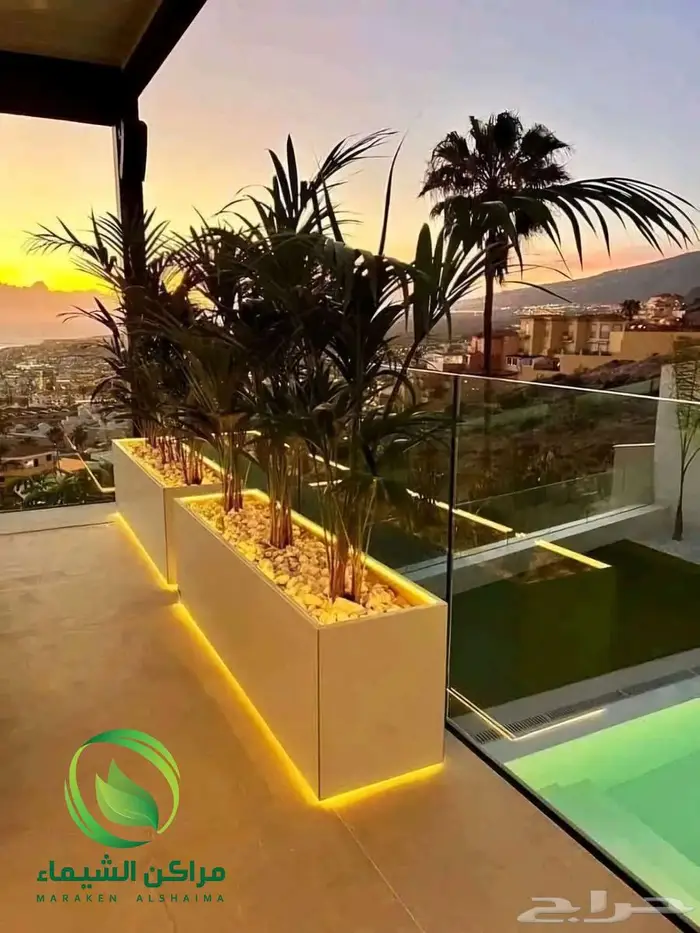 احواض زرع كبيرة الهفوف جاهزة فايبر بسعر المصنع 15