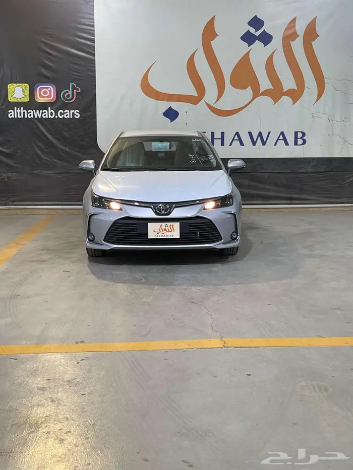 كورولا ستاندر مكينه 2.0 فضي 2025 1