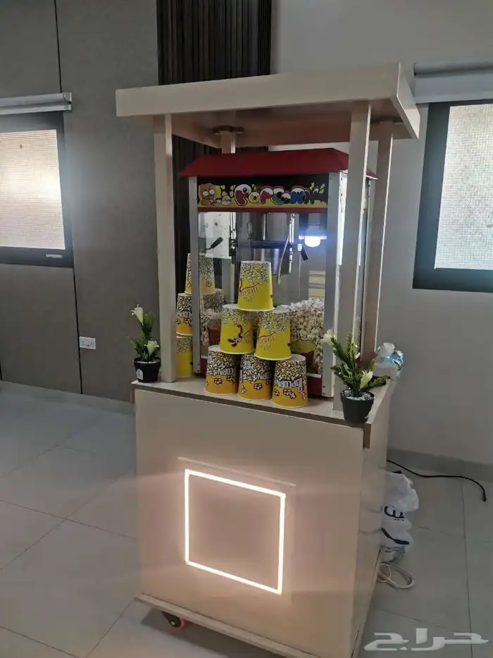 تأجير  الة فشار  غزل البنات  ذرة  بانكيك 0