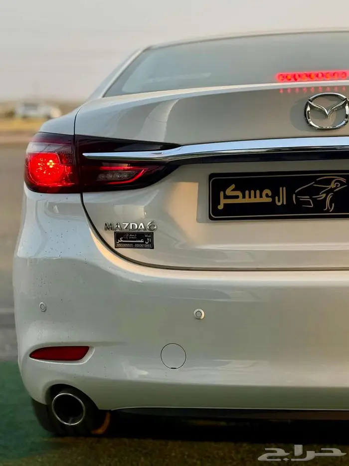 مازدا 6 ستاندر خليجي موديل 2025 اللون أبيض ( MAZDA ) 3