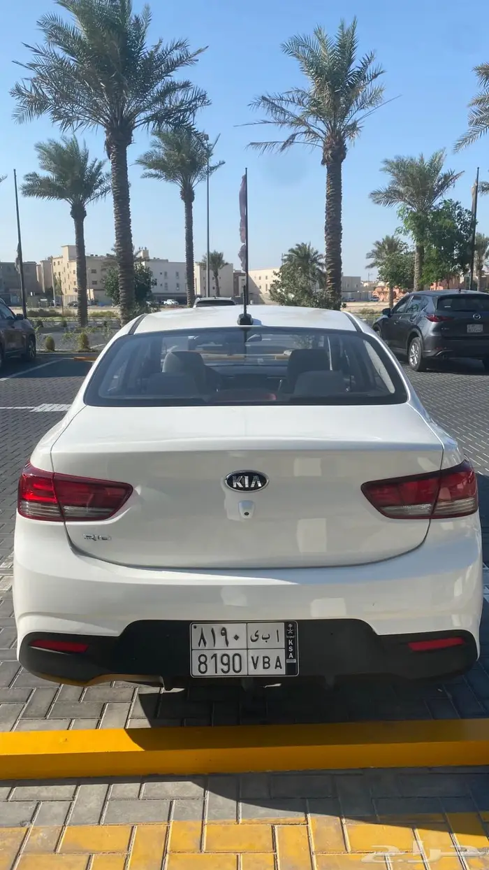 كيا ريو 2021 الممشى 55 ألف فقط 2