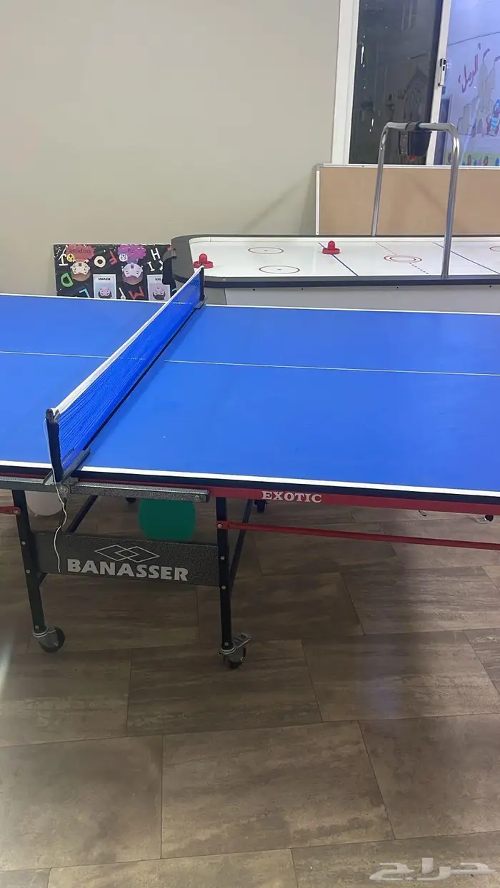طاولة تنس طاوله مستعمله بحاله جيده 1
