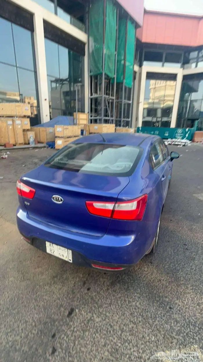 كيا ريو فل بدون فتحه لوحة مميزة 3