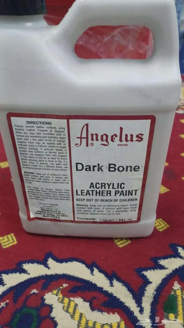 طلاء امريكي من شركه انجيلوس خاص بطلاء الجلود البيع كامل 14