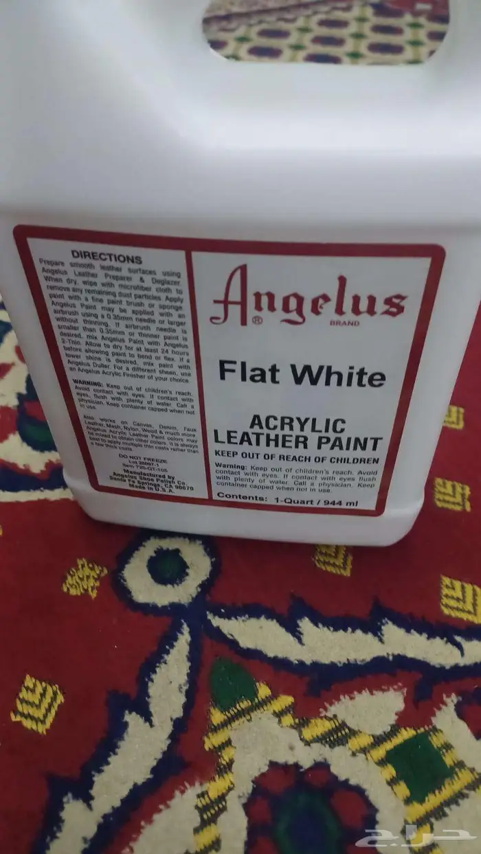 طلاء امريكي من شركه انجيلوس خاص بطلاء الجلود البيع كامل 17
