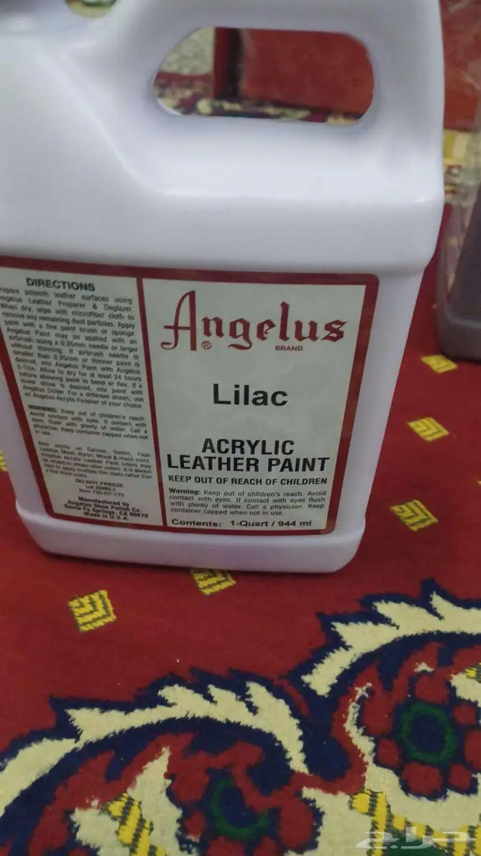 طلاء امريكي من شركه انجيلوس خاص بطلاء الجلود البيع كامل 20