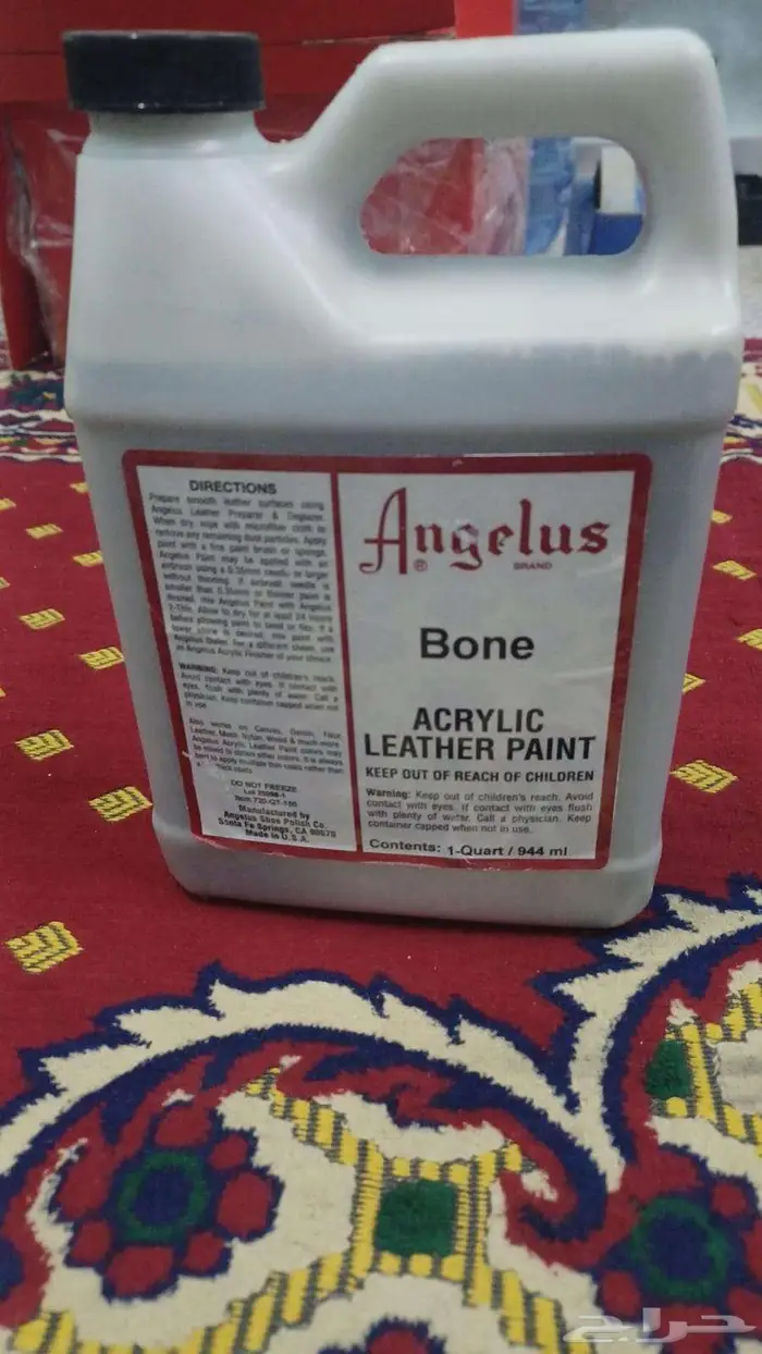 طلاء امريكي من شركه انجيلوس خاص بطلاء الجلود البيع كامل 24