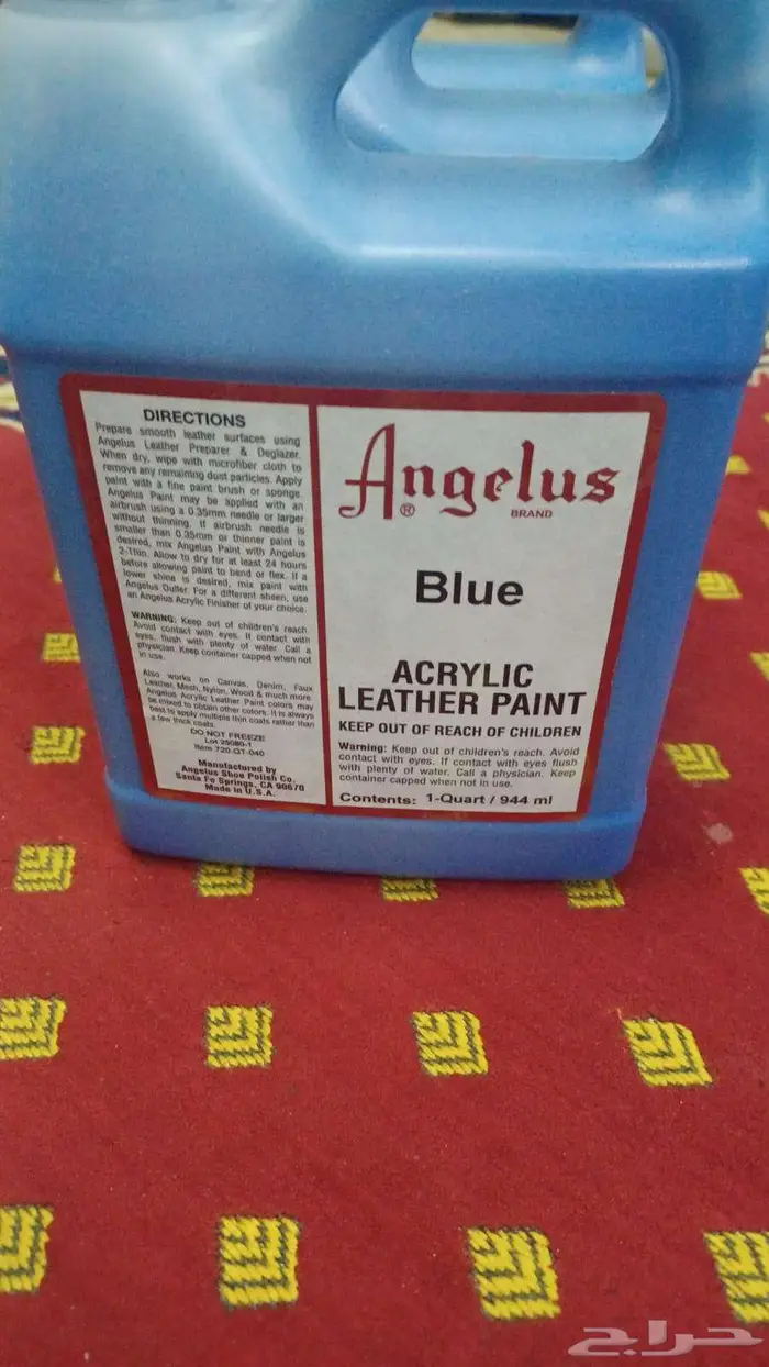طلاء امريكي من شركه انجيلوس خاص بطلاء الجلود البيع كامل 19