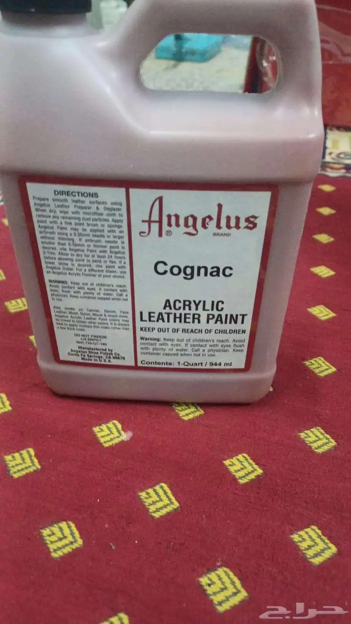 طلاء امريكي من شركه انجيلوس خاص بطلاء الجلود البيع كامل 25