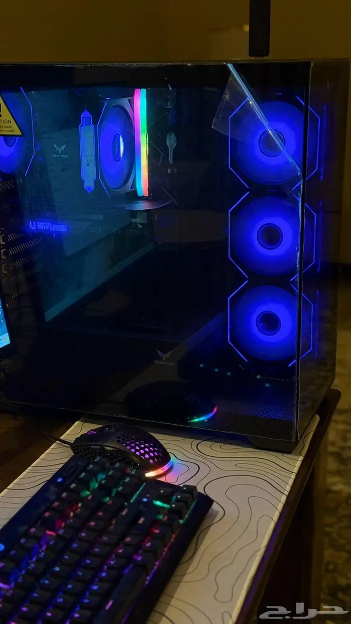 Pc gaming بكامل ملحقاته بيسي جيمينج 2