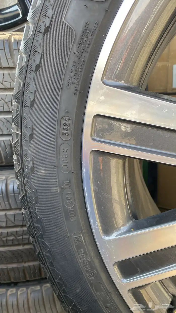 جنوط وكفرات رنج اصلي وكاله مقاس 22 موديل 2024 2