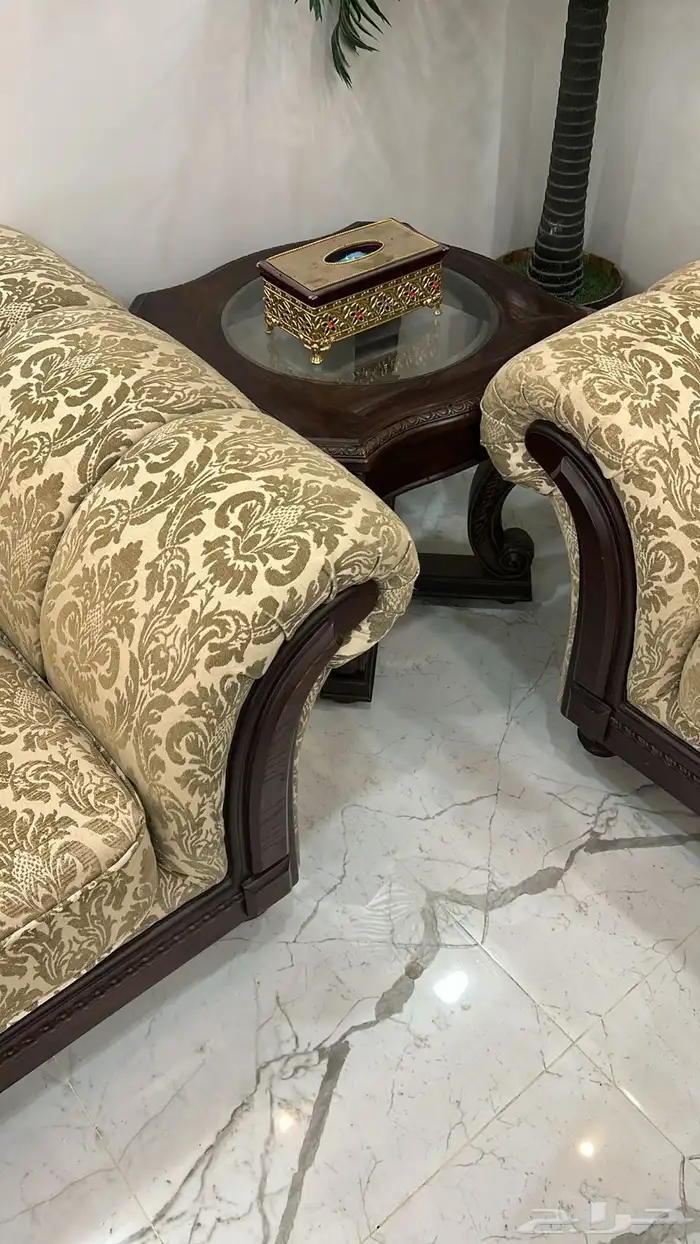 كنب ملكي خشب زان روماني 3