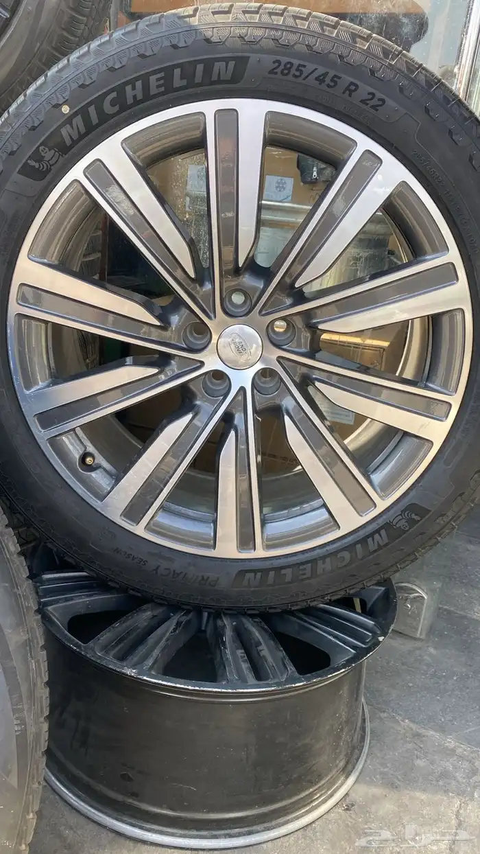 جنوط وكفرات رنج اصلي وكاله مقاس 22 موديل 2024 0