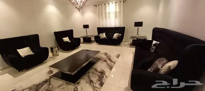 كنب فخم مخمل للضيوف 0