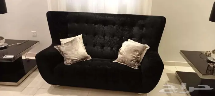 كنب فخم مخمل للضيوف 4