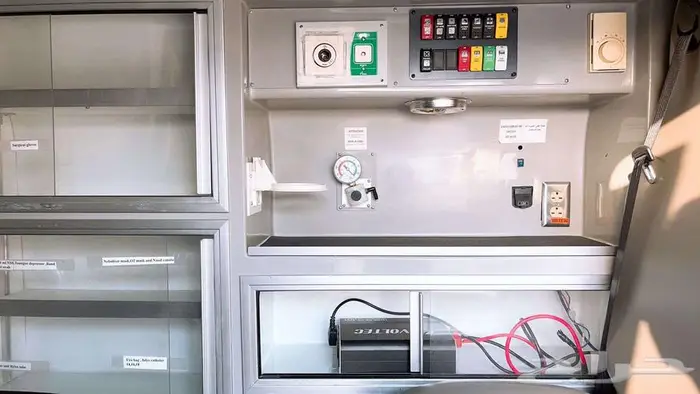 فورد 350 اسعاف موديل 2012 استماره اسعاف 12