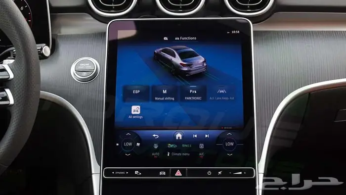 2025 مرسيدس C200 L 1.5 دفع خلفي اصفار مع ضمان 10