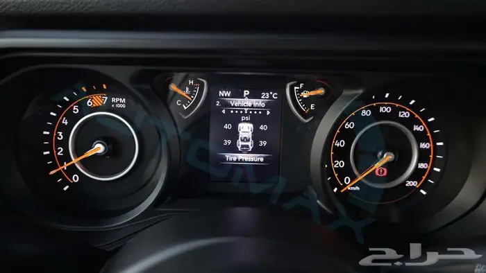 جيب رانجلر سبورت اس 2025 خليجي اصفار مع ضمان الوكيل 13