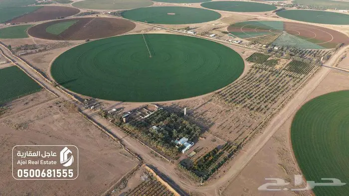 مزرعة للبيع بحائل في الوبريات 1