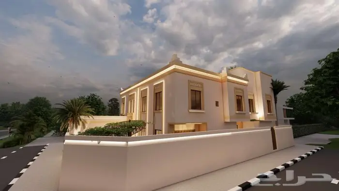 تصميم واجهات على الطراز النجدي - من أعمالنا 4