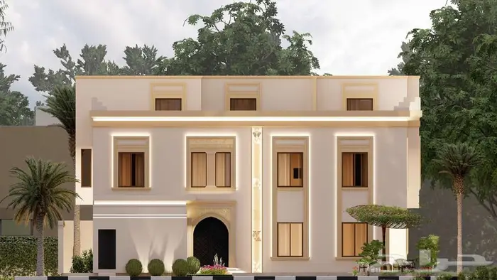 تصميم واجهات على الطراز النجدي - من أعمالنا 6