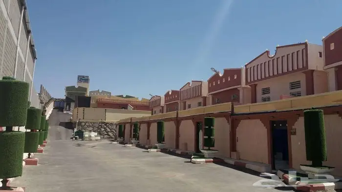 للايجار السنوي فلل مفروشة قريبة من مطار ابها طريق الميه 1