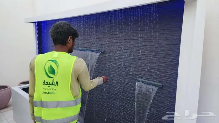 نوافير وشلالات الهفوف جاهزة فايبر تفصيل بسعر المصنع 1