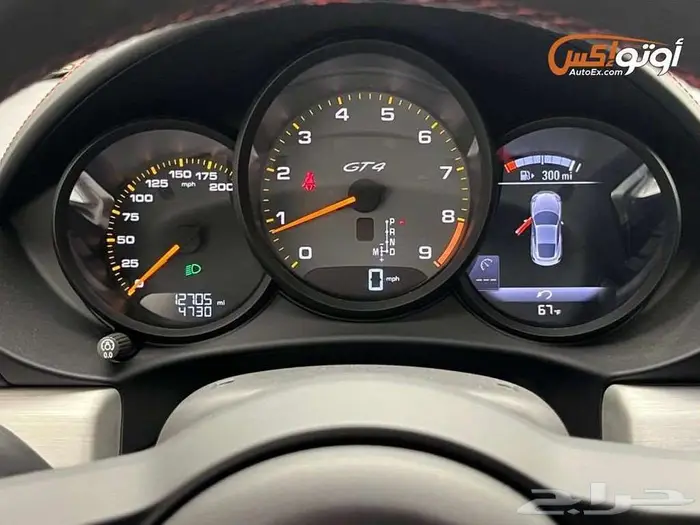 2021 بورشه 718 كايمان GT4 4