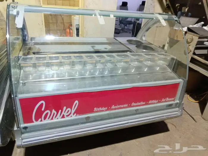 ثلاجة وصاج ايسكريم ايطالي ايطالي 1