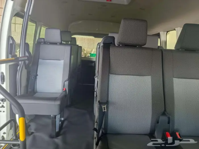 تويوتا هاي اس باص عادي 13 راكب أبيض بنزين 2026 اقل سعر 5