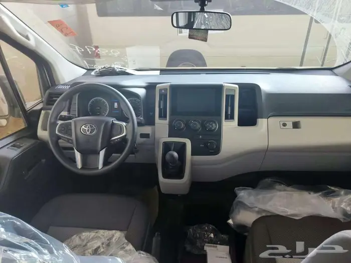 تويوتا هاي اس باص عادي 13 راكب أبيض بنزين 2026 اقل سعر 7