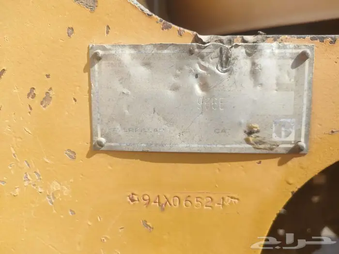 شيول كتربيللر 966E سنه الصنع 1987للبيع فى الرياض 6