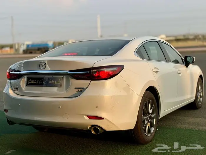 مازدا 6 ستاندر خليجي موديل 2025 اللون أبيض ( MAZDA ) 4