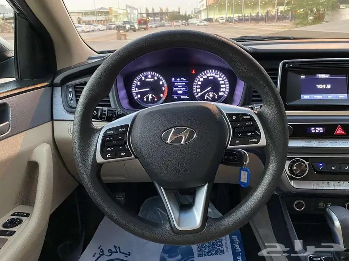 هونداي سوناتا 2019 ستاندر سعودي عداد قليل شبه جديده 10