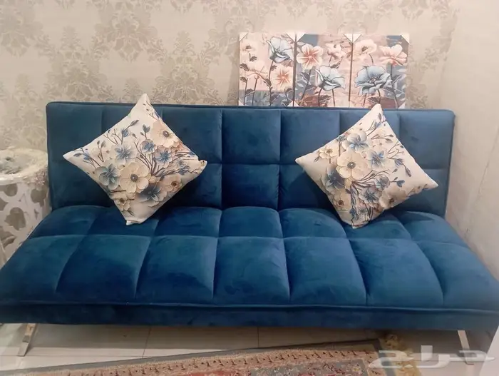 عدد 2كنب سرير ساكو للبيع 0