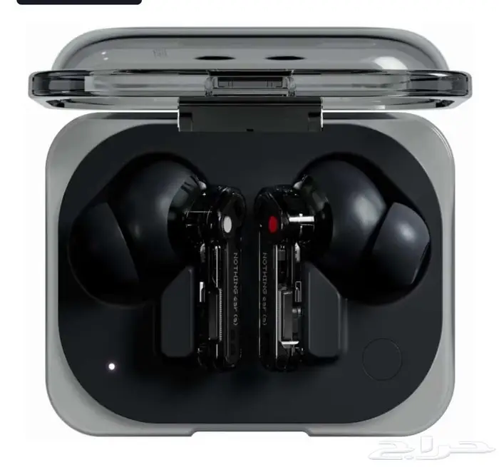 سماعات الأذن اللاسلكية Nothing Ear (a) باللون الأسود. 0