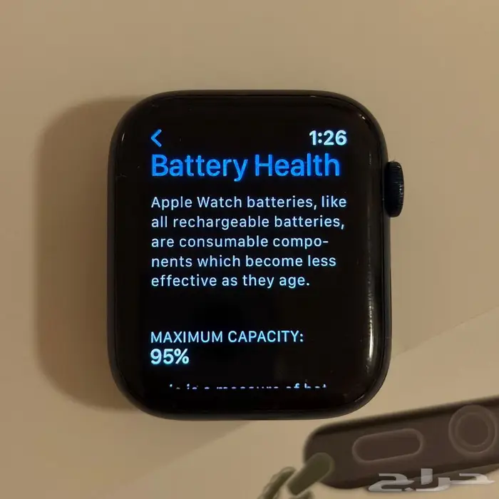 ساعة ابل الجيل السادس Apple Watch series 6 5