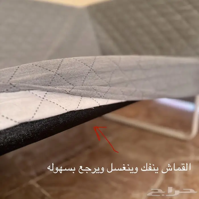 كنبة ايكيا رمادي 1