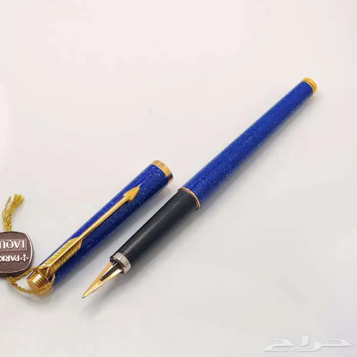 طقم Parker 180 Lapis Blue الأصلي   لون نادر جدا 6