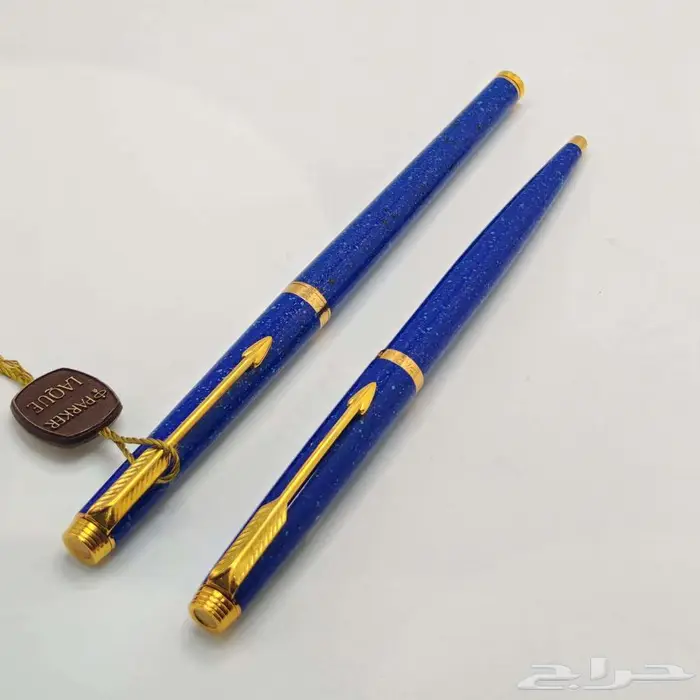 طقم Parker 180 Lapis Blue الأصلي   لون نادر جدا 3