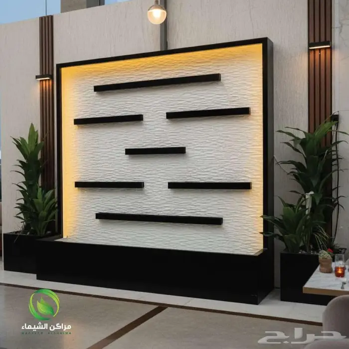 نوافير وشلالات الهفوف جاهزة فايبر تفصيل بسعر المصنع 7