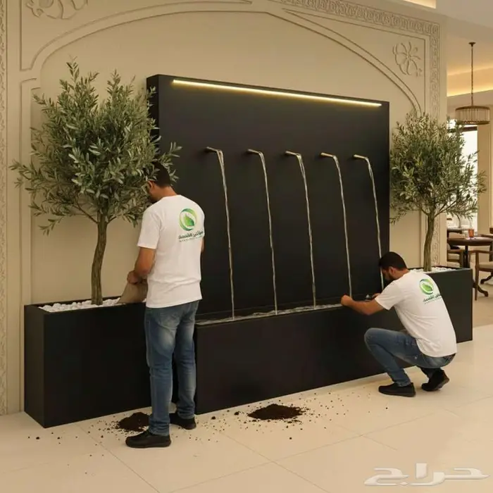 نوافير وشلالات الهفوف جاهزة فايبر تفصيل بسعر المصنع 10