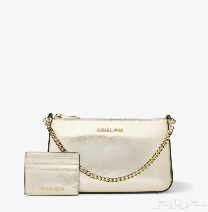 شنطة مايكل كورس ذهبي   أصلية 3