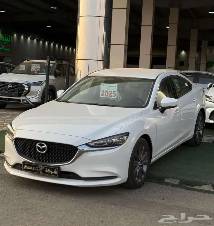 مازدا 6 ستاندر خليجي موديل 2025 اللون أبيض ( MAZDA ) 0