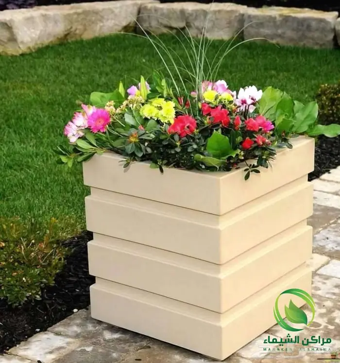 احواض زرع كبيرة الهفوف جاهزة فايبر بسعر المصنع 33