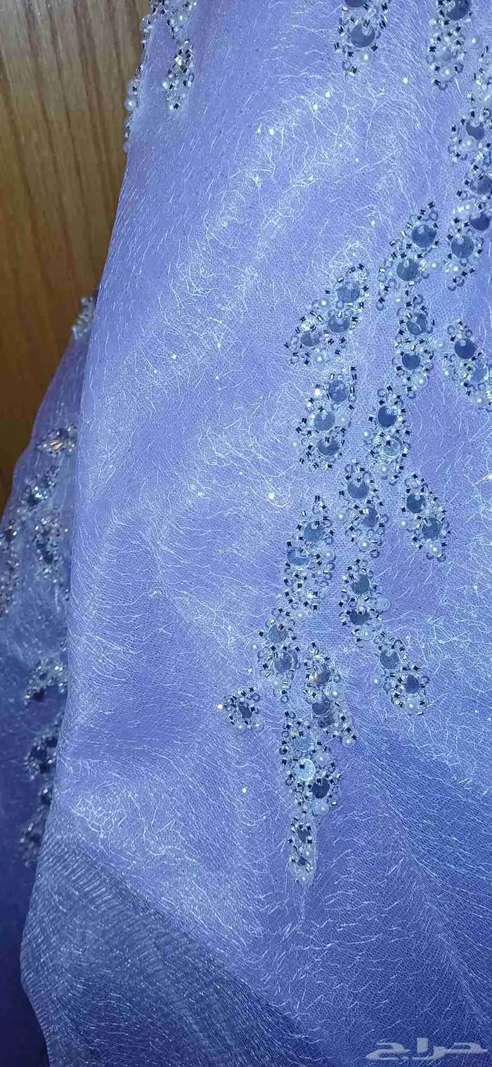 فستان ملكة بنفسجي 4