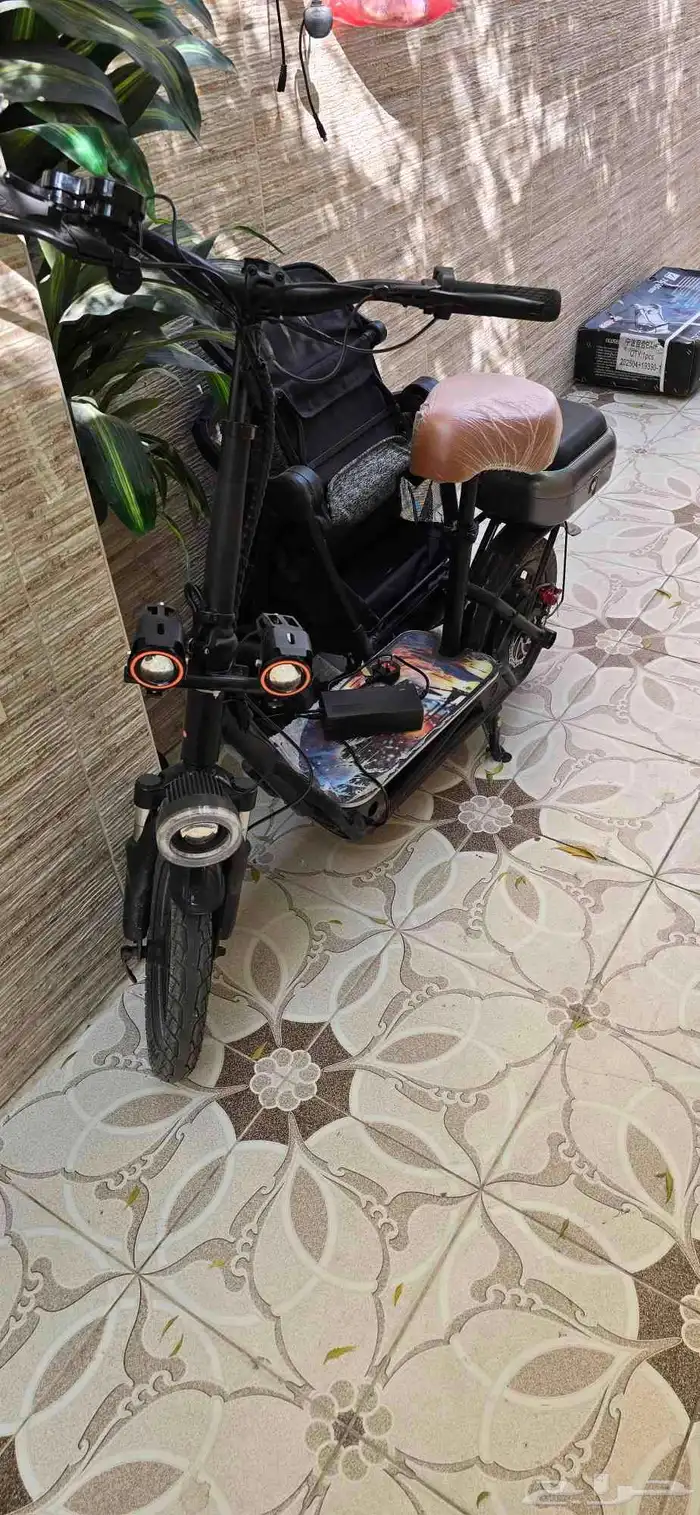 للبيع اسكوتر استخدام سبوع جديد بطاريه كبيره 1